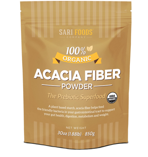 Organic Acacia Fiber Powder